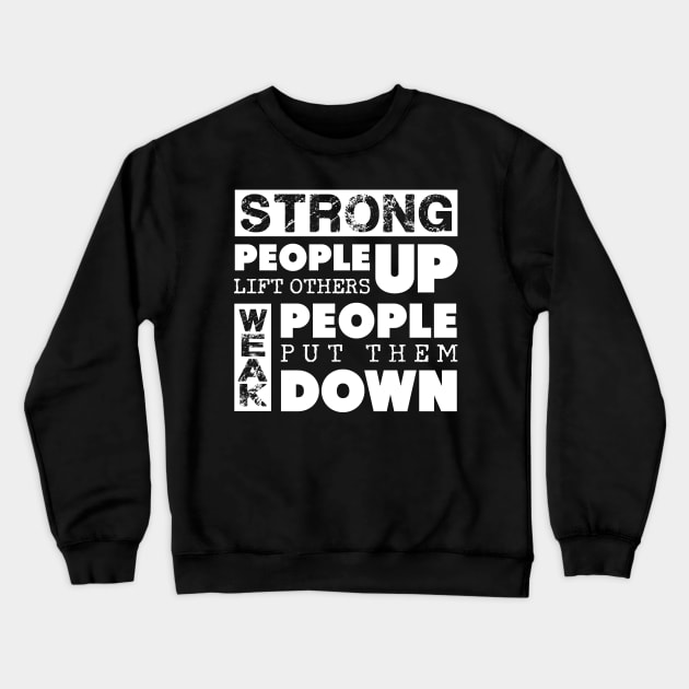 Anti-Bullying Stand Up to Bullies Crewneck Sweatshirt by Xeire